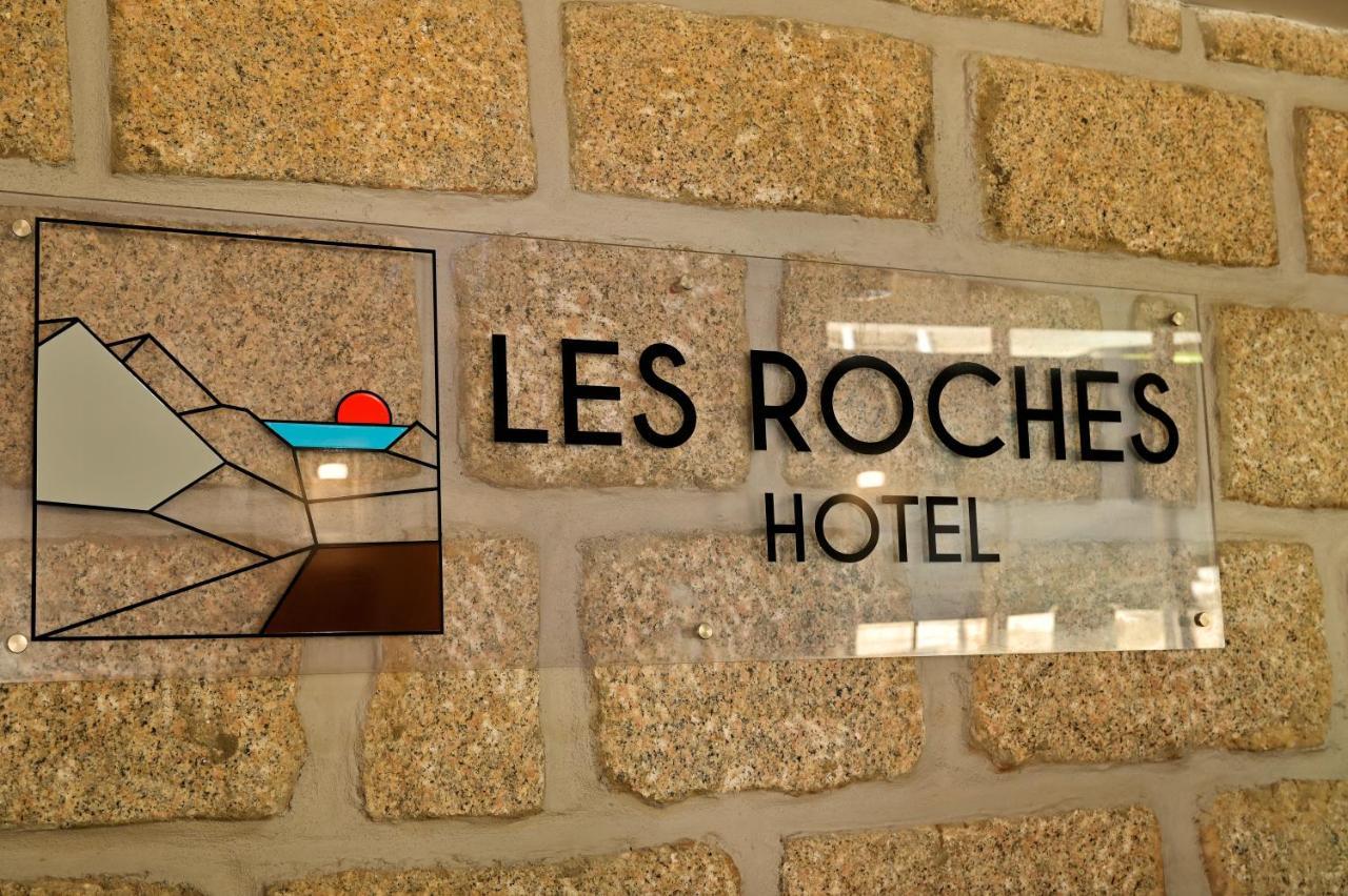 Hotel Des Roches Sartène Exterior foto